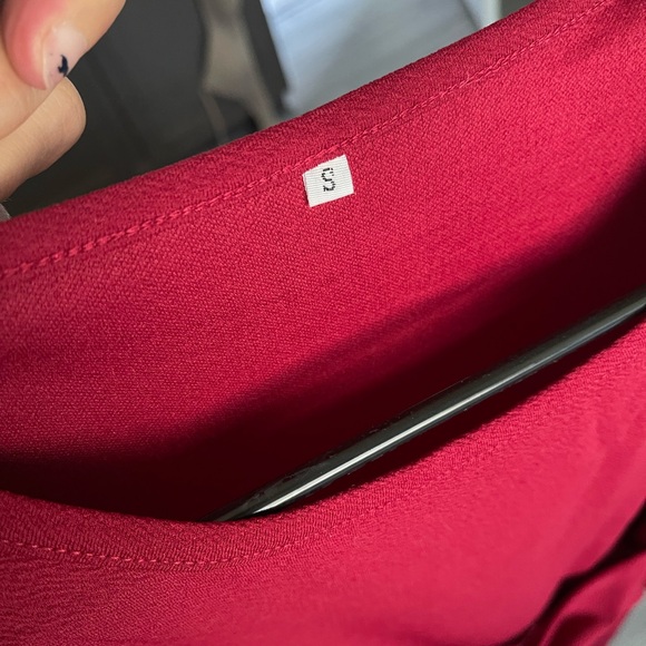 Red Wrap Dress - Picture 4 of 4